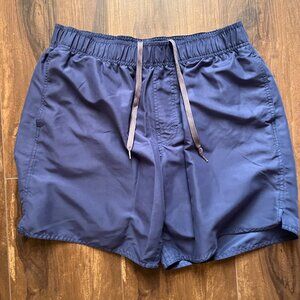 Free Country Men’s Blue Athletic Performance Running Training Shorts golf preppy